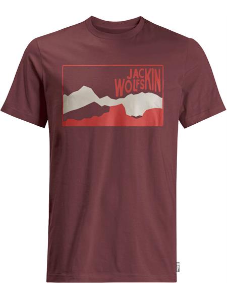 Jack Wolfskin Mens Ausblick T-Shirt